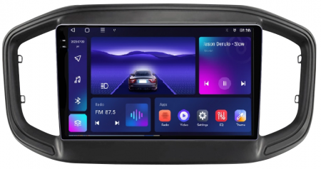 Navigatie Fiat Strada 2020-2021 4GB RAM , Procesor Quad Core , Wireless Carplay si Android auto , Display HD Touchscreen, Wi-Fi , Bluetooth, USB [4]