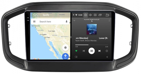 Navigatie Fiat Strada 2020-2021 Rezolutie 2K , 4GB RAM+64GB ROM QLED [2]