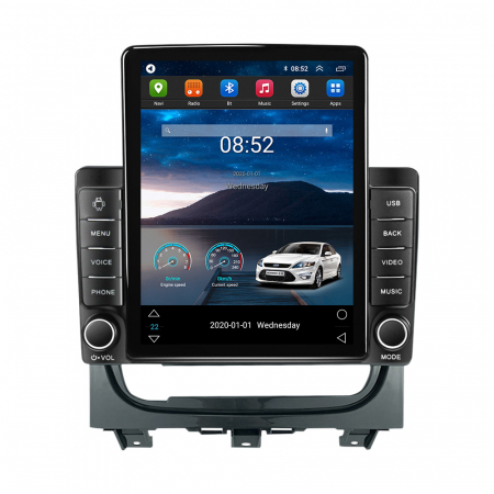 Navigatie Auto cu Android - Navigatie Fiat Strada Idea 2012-2016 Ecran TESLA 9.7 inch, 8 GB RAM si 128 GB ROM, Android 15, Slot Sim 4G, Procesor Octa Core, Carplay Wireless si Android auto, Procesor Sunet Digital DSP,