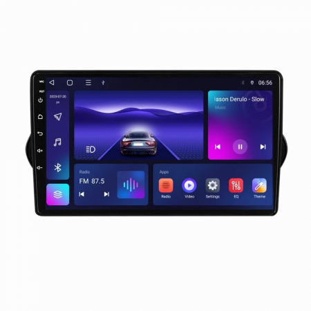 Navigatie Fiat Tipo Egea din 2015-2021, Android 14, Wireless Carplay si Android Auto, 2GB RAM si 32GB ROM, Display IPS 9 inch, Camera Marsarier, Internet, Aplicatii, Wi Fi, Usb, Bluetooth [1]