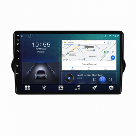 Navigatie Fiat Tipo Egea din 2015-2021, Android 14, Wireless Carplay si Android Auto, 2GB RAM si 32GB ROM, Display IPS 9 inch, Camera Marsarier, Internet, Aplicatii, Wi Fi, Usb, Bluetooth [2]