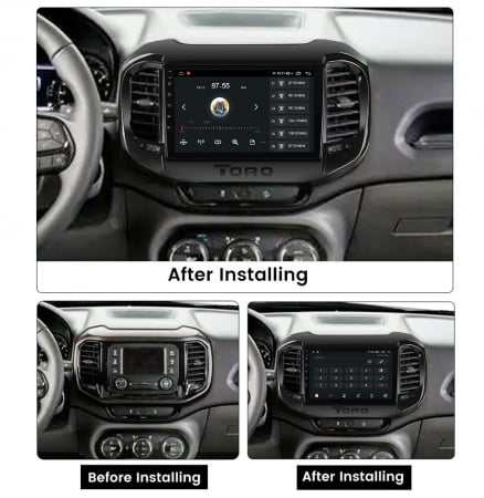 Navigatie Fiat Toro 2017-2020 Android 14 , 4GB RAM+32GB ROM QLED [2]