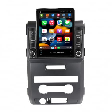 Navigatie Ford F150 din 2008-2014, Display TESLA 9.5 inch, 2GB RAM si 32GB ROM, Wireless Carplay si Android Auto, Procesor Octacore, Slot sim 4G, Sunet DSP, Camera Marsarier, Bluetooth, USB, Wi Fi, Ra [1]