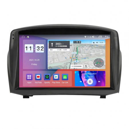 Navigatie Ford Fiesta MK6 2008-2019 Rezolutie 2K , 4GB RAM+64GB ROM QLED [1]