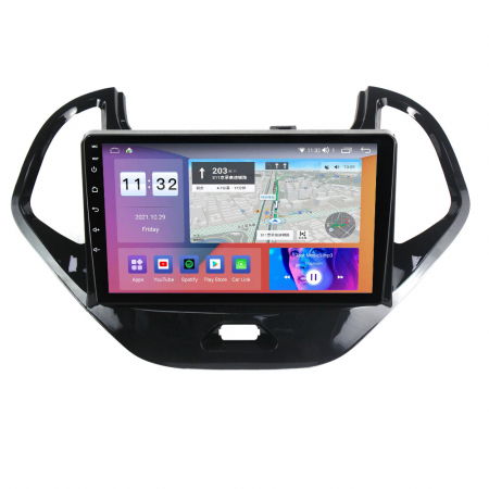 Figo  (2015 - 2018) - Navigatie Ford Figo din 2015-2018, NAVIGPS, Android 14, Wireless Carplay si Android Auto, 2GB RAM si 32GB ROM, Display IPS 9 inch, Camera Marsarier, Internet, Aplicatii, Wi Fi, Usb, Bluetooth
