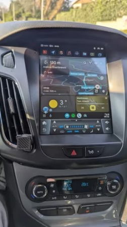 Navigatie Ford Focus 3 din 2012 - 2018, 8GB RAM si 128GB ROM, Ecran QLED 9 inch, Android 14, Procesor Octacore, Slot sim 4G, Sunet DSP, Wireless Carplay si Android Auto, Camera Marsarier [6]