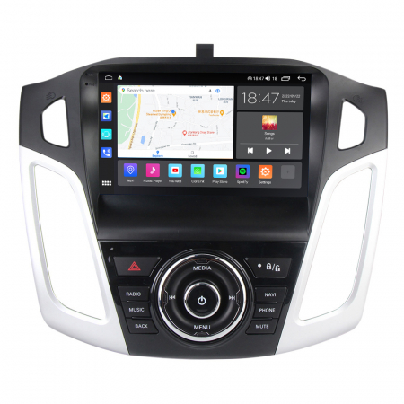 Navigatie Ford Focus 3 din 2012-2018, Rezolutie 2K, Ecran QLED 9.5 inch, 8GB RAM si 128GB ROM, Android, Procesor Octacore, Slot sim 4G, Sunet DSP, Wireless Carplay si Android Auto [6]
