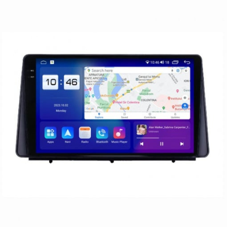 Focus 4 2018 - Navigatie Ford Focus 4 2018-2023 Rezolutie 2K, Display QLED 9.5 inch, 4GB RAM si 64GB ROM, Android, Procesor Octacore, Slot sim 4G, Sunet DSP, Wireless Carplay si Android Auto, Camera Marsa