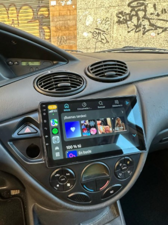 Navigatie Ford Focus Fiesta 1998-2004 4GB RAM , Procesor Quad Core , Wireless Carplay si Android auto , Display HD Touchscreen, Wi-Fi , Bluetooth, USB [6]