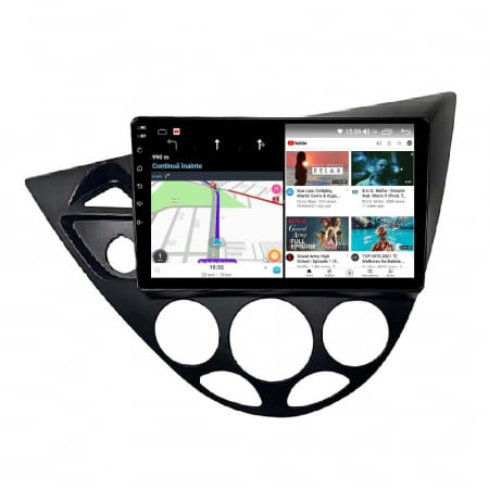 Navigatie Ford Focus Fiesta 1998-2004 Android 14 , 8GB RAM+128GB ROM QLED [4]