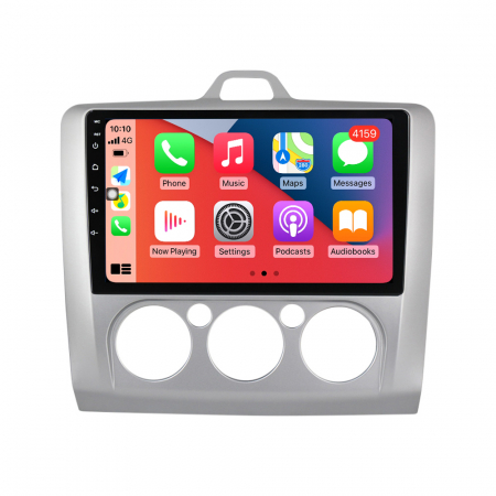 Navigatie Ford Focus mk2 din 2004-2011,  Android 14 , 4GB RAM, Octacore, Slot Sim 4G, DSP, GPS, Wi-FI, Carplay, Android Auto, USB, Bluetooth, Waze, Touchscreen, 9 inch [1]