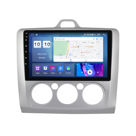 Focus 2  (2004 - 2011) - Navigatie Ford Focus mk2 din 2004-2011,  Android 14 , 4GB RAM, Octacore, Slot Sim 4G, DSP, GPS, Wi-FI, Carplay, Android Auto, USB, Bluetooth, Waze, Touchscreen, 9 inch
