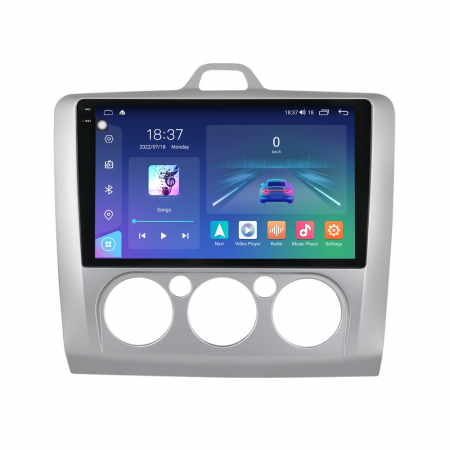 Focus 2  (2004 - 2011) - Navigatie Ford Focus mk2 din 2004-2011, Rezolutie 2K, Ecran QLED 9.5 inch, 8GB RAM si 128GB ROM, Android, Procesor Octacore, Slot sim 4G, Sunet DSP, Wireless Carplay si Android Auto