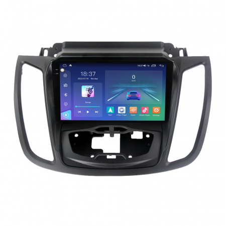 Kuga  (2013 - 2020) - Navigatie Ford Kuga 2 din 2012-2020, Rezolutie 2K, Display QLED 9.5 inch, 4GB RAM si 64GB ROM, Android, Procesor Octacore, Slot sim 4G, Sunet DSP, Wireless Carplay si Android Auto, Camera Marsarier, U