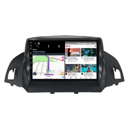 Navigatie Ford Kuga din 2012-2019 Android 14 , 4GB RAM , Procesor Quad Core , Wireless Carplay si Android auto , Display HD Touchscreen, Wi-Fi , Bluetooth, USB [3]