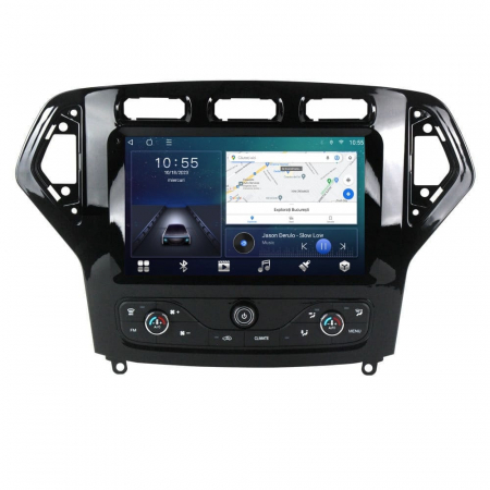 Navigatie Ford Mondeo din 2007-2011 Android 14 , 4GB RAM , Procesor Quad Core , Wireless Carplay si Android auto , Display HD Touchscreen, Wi-Fi , Bluetooth, USB [1]