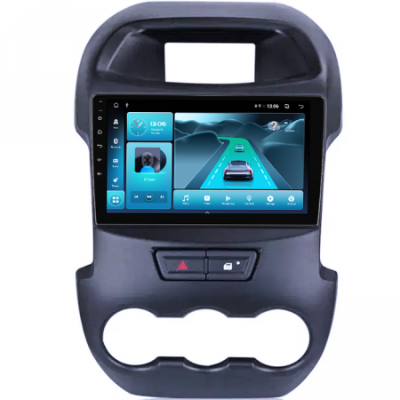 Navigatie Ford Ranger din 2011-2016 Android 14 , 4GB RAM , Procesor Quad Core , Wireless Carplay si Android auto , Display HD Touchscreen, Wi-Fi , Bluetooth, USB [3]