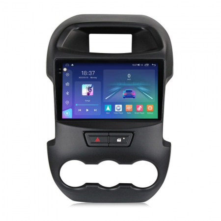 Navigatie Ford Ranger din 2011-2016 Android 14 , 4GB RAM , Procesor Quad Core , Wireless Carplay si Android auto , Display HD Touchscreen, Wi-Fi , Bluetooth, USB [2]