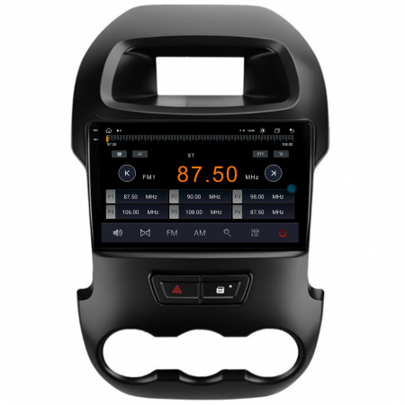 Navigatie Ford Ranger din 2011-2016 Android 14 , 4GB RAM , Procesor Quad Core , Wireless Carplay si Android auto , Display HD Touchscreen, Wi-Fi , Bluetooth, USB [1]
