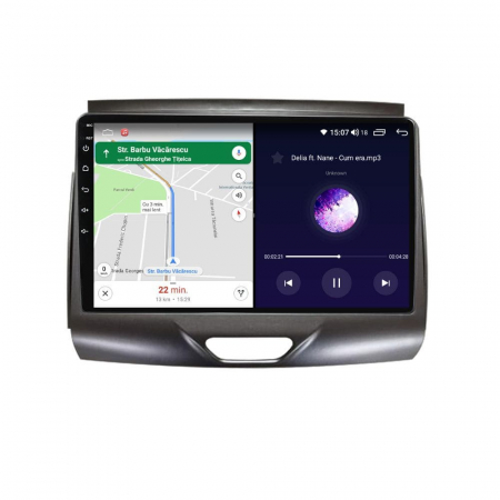 Navigatie Ford Ranger din 2015-2021 Android 14 , 4GB RAM , Procesor Quad Core , Wireless Carplay si Android auto , Display HD Touchscreen, Wi-Fi , Bluetooth, USB [3]