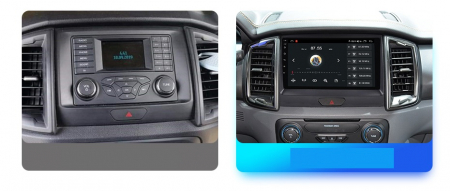 Navigatie Ford Ranger din 2015 - 2021, Android 14, 2GB RAM si 32GB ROM, Display IPS 9 inch, Camera Marsarier, Internet, Aplicatii, Wi Fi, Usb, Bluetooth [2]