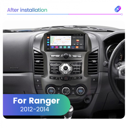 Navigatie Ford Ranger F250 si Mazda BT50 din 2011 - 2015,  Android 14 , 4GB RAM, Octacore, Slot Sim 4G, DSP, GPS, Wi-FI, Carplay, Android Auto, USB, Bluetooth, Waze, Touchscreen, 9 inch [3]