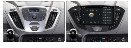 Navigatie Ford Transit din 2012-2019, Android 14 , 4GB RAM, Octacore, Slot Sim 4G, DSP, GPS, Wi-FI, Carplay, Android Auto, USB, Bluetooth, Waze, Touchscreen, 9 inch [1]