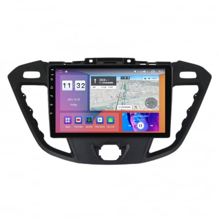 Navigatie Ford Transit din 2012-2019, Android 14, Wireless Carplay si Android Auto, 2GB RAM si 32GB ROM, Display IPS 9 inch, Camera Marsarier, Internet, Aplicatii, Wi Fi, Usb, Bluetooth [2]