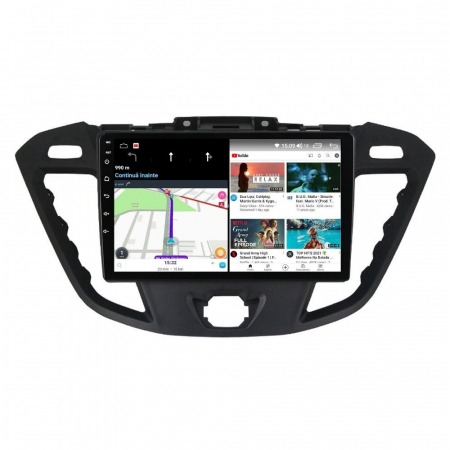Navigatie Ford Transit din 2012-2019 Android 14 , 4GB RAM , Procesor Quad Core , Wireless Carplay si Android auto , Display HD Touchscreen, Wi-Fi , Bluetooth, USB [3]