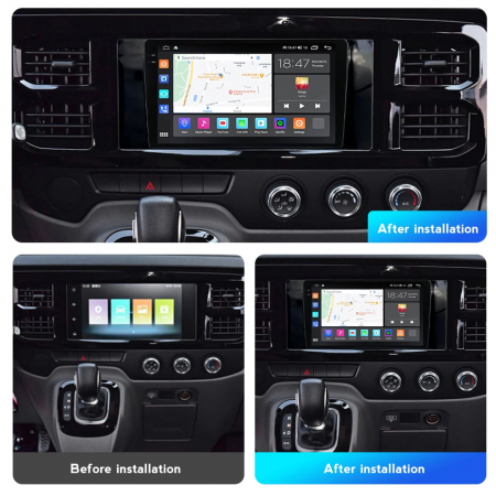 Navigatie Ford Transit PRO 2022 Rezolutie 2K , 4GB RAM+64GB ROM QLED [3]