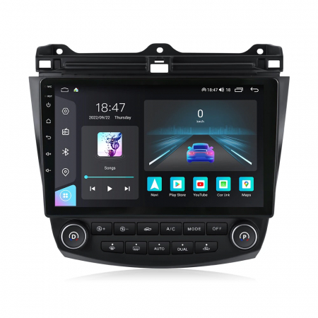 Accord  (2003 - 2007) - Navigatie Honda Accord 2003-2007 Rezolutie 2K , 8GB RAM+128GB ROM QLED