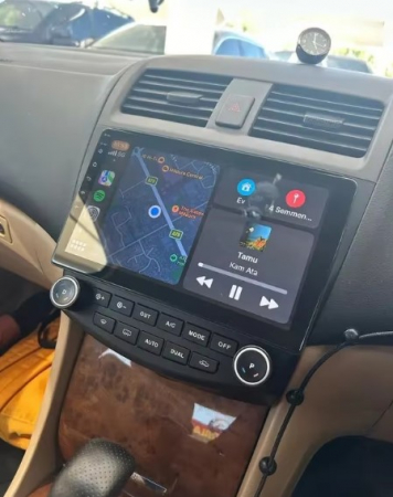 Navigatie Honda Accord 2003 - 2007 4GB RAM , Procesor Quad Core , Wireless Carplay si Android auto , Display HD Touchscreen, Wi-Fi , Bluetooth, USB [5]