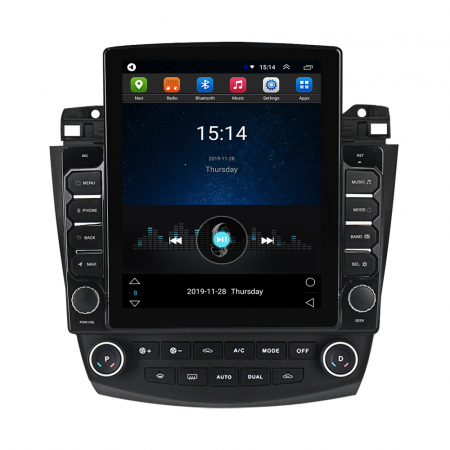 Navigatie Auto cu Android - Navigatie Honda Accord 2003-2007 Ecran TESLA 9.7 inch, 8 GB RAM si 128 GB ROM, Android 15, Slot Sim 4G, Procesor Octa Core, Carplay Wireless si Android auto, Procesor Sunet Digital DSP