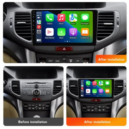 Navigatie Honda Accord 8 2008-2012 Android 14 , 4GB RAM+32GB ROM QLED [6]