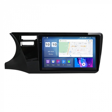 Navigatie dedicata Honda cu Android - Navigatie Honda City 2014-2017 4GB RAM , Procesor Quad Core , Wireless Carplay si Android auto , Display HD Touchscreen, Wi-Fi , Bluetooth, USB