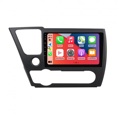 Navigatie Honda Civic din 2013 - 2016, 8GB RAM si 128GB ROM, Ecran QLED 9 inch, Android 14, Procesor Octacore, Slot sim 4G, Sunet DSP, Wireless Carplay si Android Auto, Camera Marsarier [1]