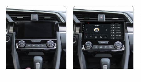 Navigatie Honda Civic din 2016 - 2020 Android 14 , 4GB RAM , Procesor Quad Core , Wireless Carplay si Android auto , Display HD Touchscreen, Wi-Fi , Bluetooth, USB [4]