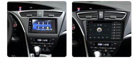 Navigatie Honda Civic Hatchback din 2012 - 2017, 8GB RAM si 128GB ROM, Ecran QLED 9 inch, Android 14, Procesor Octacore, Slot sim 4G, Sunet DSP, Wireless Carplay si Android Auto, Camera Marsarier [5]