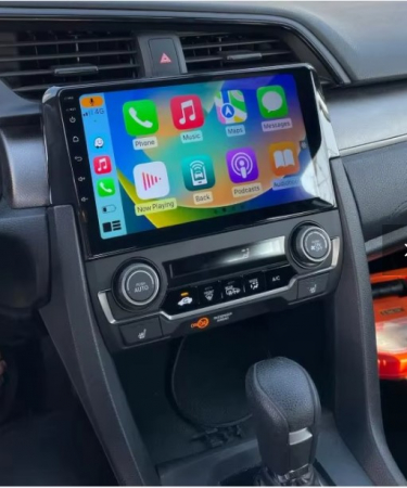 Navigatie Honda Civic Hatchback din 2012 - 2017, 8GB RAM si 128GB ROM, Ecran QLED 9 inch, Android 14, Procesor Octacore, Slot sim 4G, Sunet DSP, Wireless Carplay si Android Auto, Camera Marsarier [1]