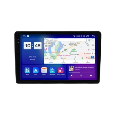 Navigatie Honda CRV 6 2022 - 2025 Rezolutie 2K, Ecran QLED 9.5 inch, 8GB RAM si 128GB ROM, Android, Procesor Octacore, Slot sim 4G, Sunet DSP, Wireless Carplay [1]