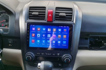 Navigatie Honda CRV din 2006-2012, Rezolutie 2K, Display QLED 9.5 inch, 4GB RAM si 64GB ROM, Android, Procesor Octacore, Slot sim 4G, Sunet DSP, Wireless Carplay si Android Auto, Camera Marsarier, USB [4]