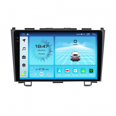 CRV  (2006 - 2012) - Navigatie Honda CRV din 2006-2012, Rezolutie 2K, Ecran QLED 9.5 inch, 8GB RAM si 128GB ROM, Android, Procesor Octacore, Slot sim 4G, Sunet DSP, Wireless Carplay si Android Auto, Camera Marsarier
