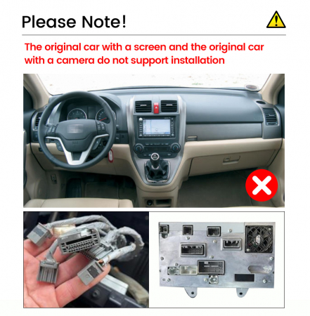 Navigatie Honda CRV din 2006-2012, Rezolutie 2K, Ecran QLED 9.5 inch, 8GB RAM si 128GB ROM, Android, Procesor Octacore, Slot sim 4G, Sunet DSP, Wireless Carplay si Android Auto, Camera Marsarier [1]