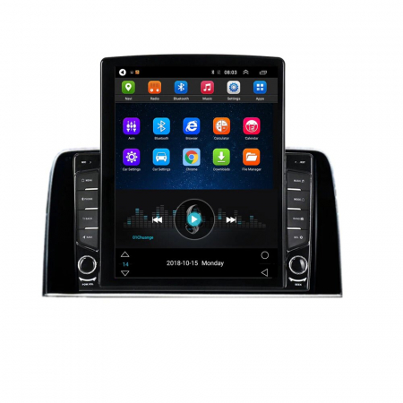 Navigatie Honda CRV din 2016-2019, Display TESLA 9.5 inch, 2GB RAM si 32GB ROM, Wireless Carplay si Android Auto, Procesor Octacore, Slot sim 4G, Sunet DSP, Camera Marsarier, Bluetooth, USB, Wi Fi, Ra [1]