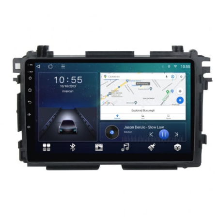 HRV 2014 - 2021 - Navigatie Honda HRV 2014 - 2021 Android 14, 2GB RAM si 32GB ROM, Display IPS 9 inch, Camera Marsarier, Internet, Aplicatii, Wi Fi, Usb, Bluetooth