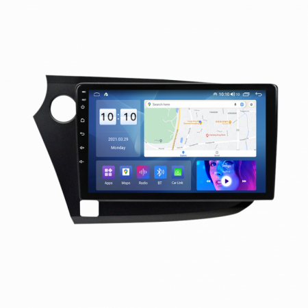 Navigatie dedicata Honda cu Android - Navigatie Honda Insight din 2009-2014, Android 14, Wireless Carplay si Android Auto, 2GB RAM si 32GB ROM, Display IPS 9 inch, Camera Marsarier, Internet, Aplicatii, Wi Fi, Usb, Bluetooth