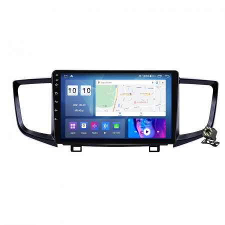 Navigatie dedicata Honda cu Android - Navigatie Honda Pilot 2016-2019 Android 14 , 4GB RAM , Procesor Quad Core , Wireless Carplay si Android auto , Display HD Touchscreen, Wi-Fi , Bluetooth, USB