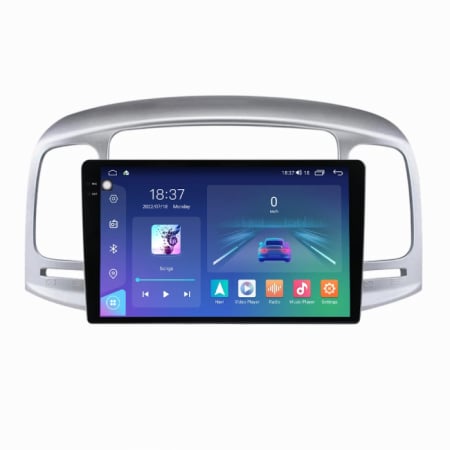Navigatie Hyundai accent 2006-2011 Rezolutie 2K , 8GB RAM+128GB ROM QLED [3]