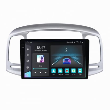 Navigatie Hyundai accent 2006-2011 Rezolutie 2K , 8GB RAM+128GB ROM QLED [1]
