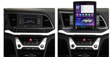 Navigatie Hyundai Elantra 5 2010 - 2016  Ecran TESLA 9.7 inch, 8 GB RAM si 128 GB ROM, Android 15, Slot Sim 4G, Procesor Octa Core, Carplay Wireless si Android auto, Procesor Sunet Digital DSP [1]